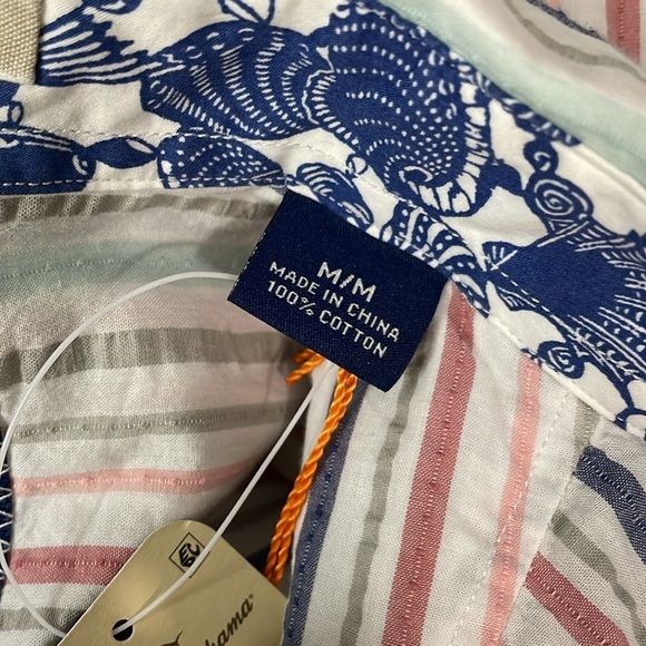 Tommy Bahama Grato Stripe Button Down Shirt - Picture 5 of 6